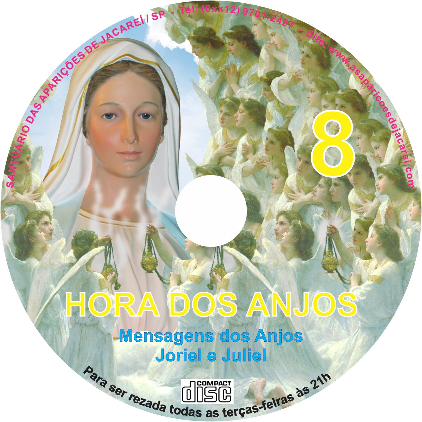 CD Hora dos Anjos 8 CD Hora dos Anjos 8